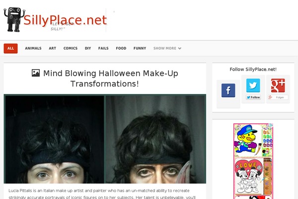 sillyplace.net site used Opus Blog