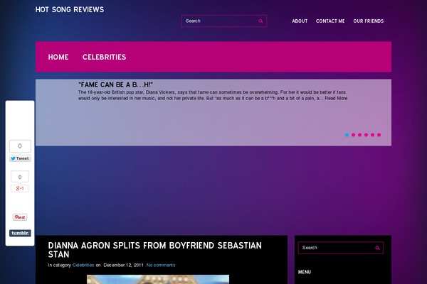 Musicspace theme site design template sample