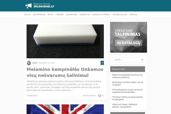 Mts_myblog theme site design template sample
