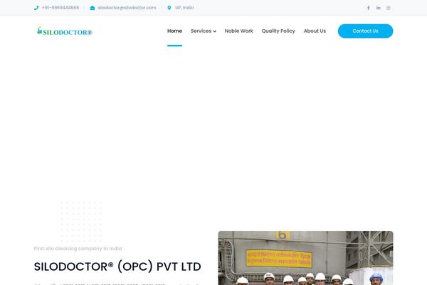 Bauer theme site design template sample