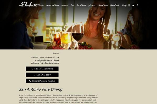 Elevate theme site design template sample