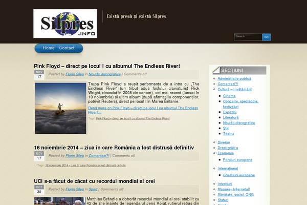 Arclite theme site design template sample