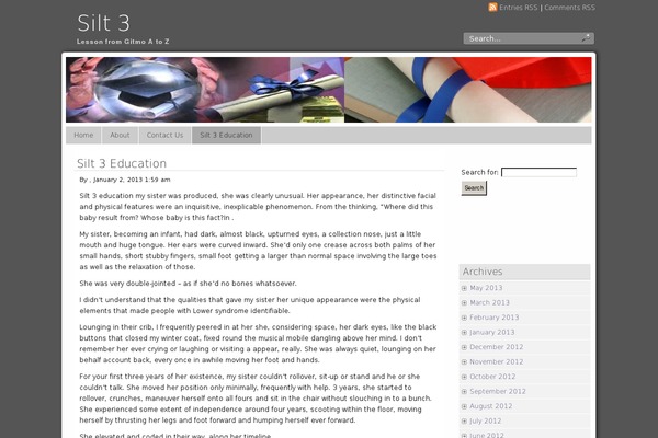 Panorama theme site design template sample