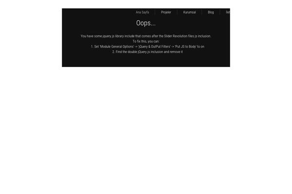 Aalto theme site design template sample