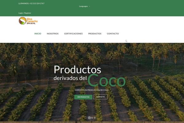 Tm-organik theme site design template sample