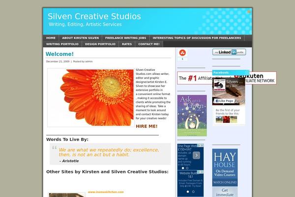 Coralis theme site design template sample
