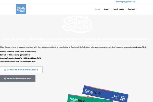 Bridge Child theme site design template sample