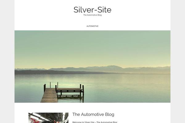 Matheson theme site design template sample