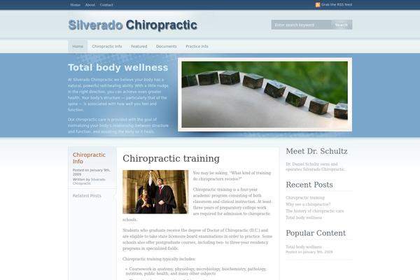 OpenAir theme site design template sample