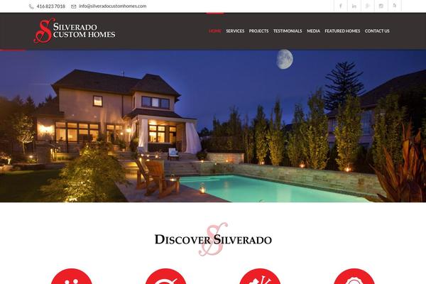 Constrion theme site design template sample