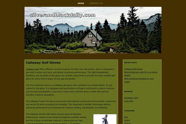 silverandblackdaily.com site used Camp Maine