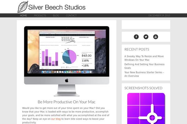 Twenty Fifteen theme site design template sample