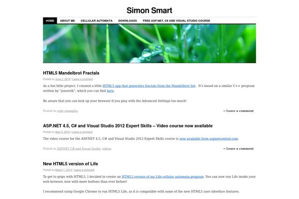 Coraline theme site design template sample