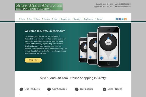 Site using InstaBuilder plugin