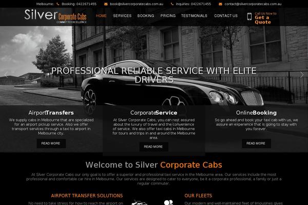 silvercorporatecabs.com.au site used Silvercorporatecabs