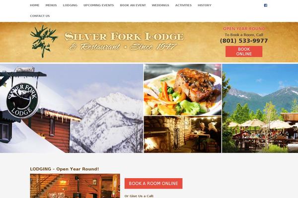 silverforklodge.com site used Flatline