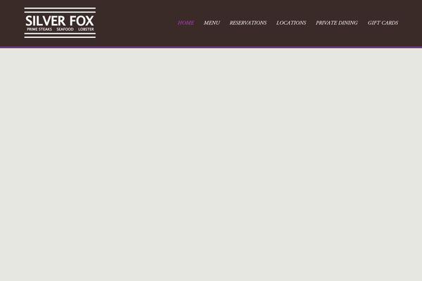 silverfoxnew theme websites examples