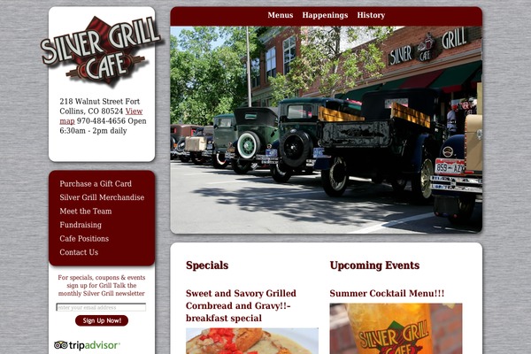 Site using Featured Page Widget plugin