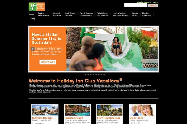 The Flavour theme site design template sample