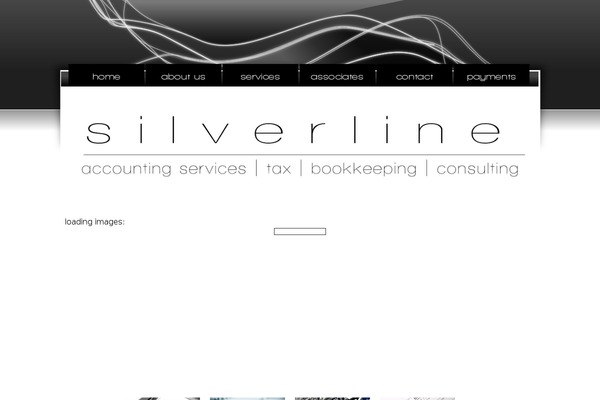 Silverline theme site design template sample