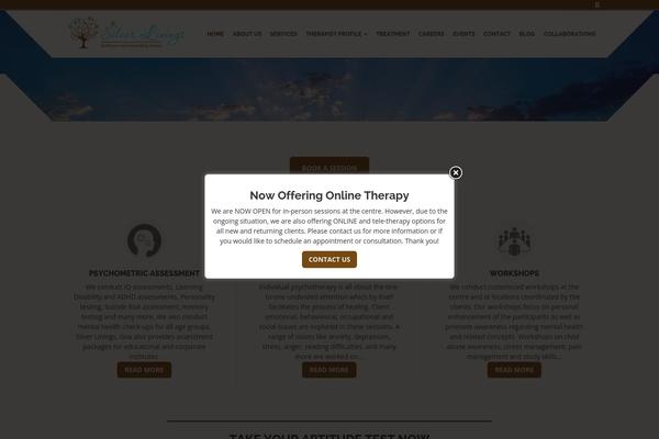 Clean Start theme site design template sample