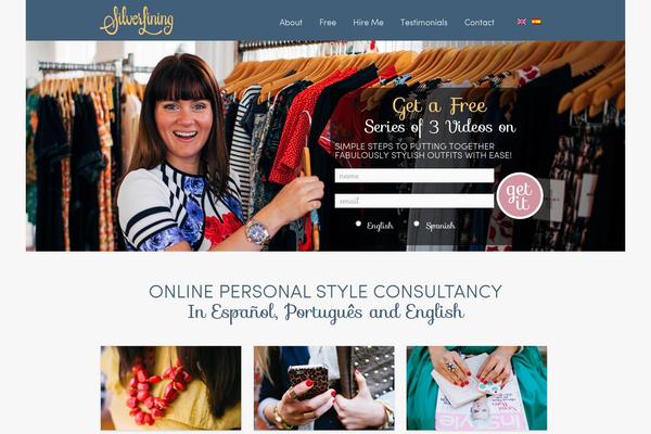 silverlining theme websites examples