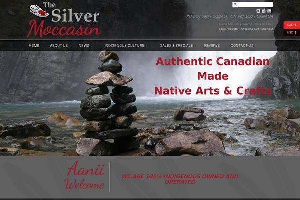silvermoccasin.com site used Yourweblayout-woocommerce