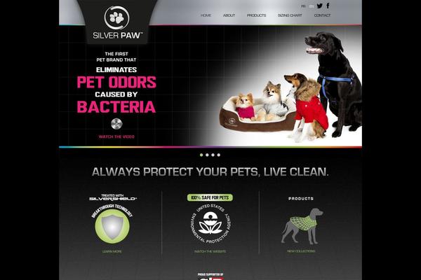 Aphrodite theme site design template sample