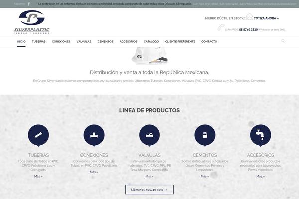 Construction theme site design template sample