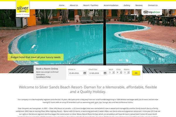 Site using Nemus Slider plugin