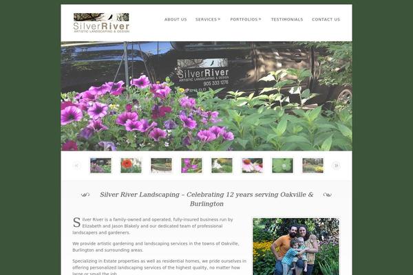 Site using Feature A Page Widget plugin