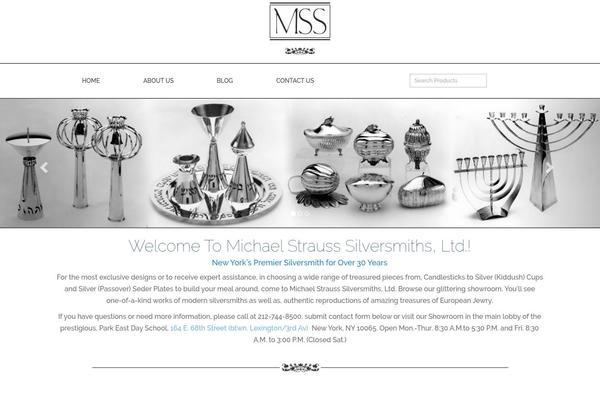 Mystile theme site design template sample