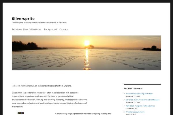 Site using Counterize plugin