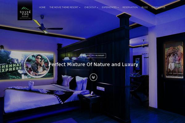 Site using Gdlr-hotel plugin