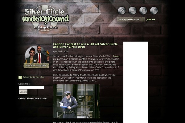 silverunderground.com site used Silvercircle