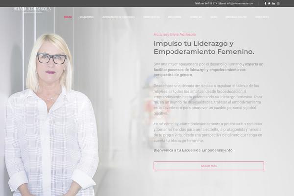 Pofo theme site design template sample