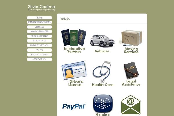 Solo theme site design template sample