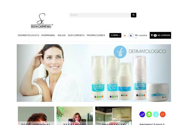 Spa Lab theme site design template sample