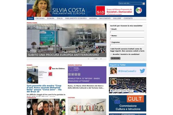 BlogNews theme site design template sample
