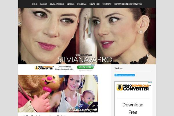 silvianavarro.com site used Mnd-wp11