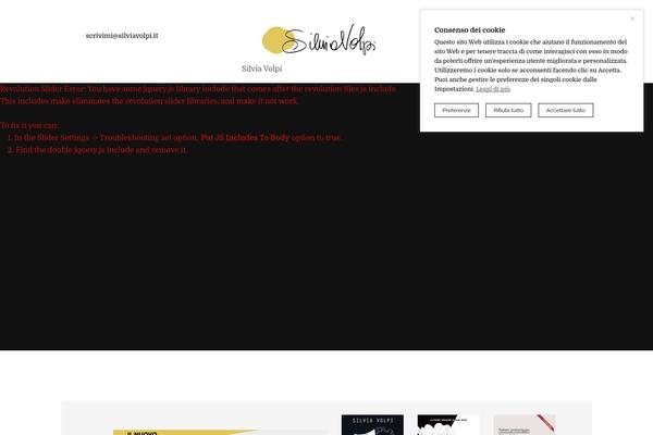 silviavolpi.it site used Writer-ancora