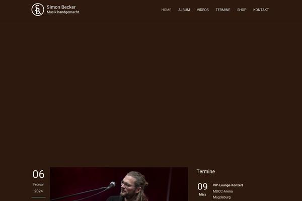 Musicclub theme site design template sample
