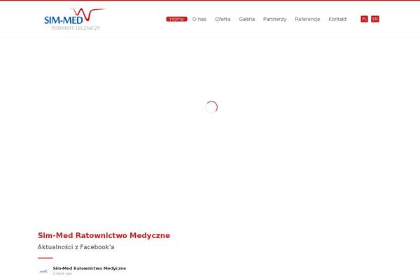 Site using Custom Facebook Feed plugin