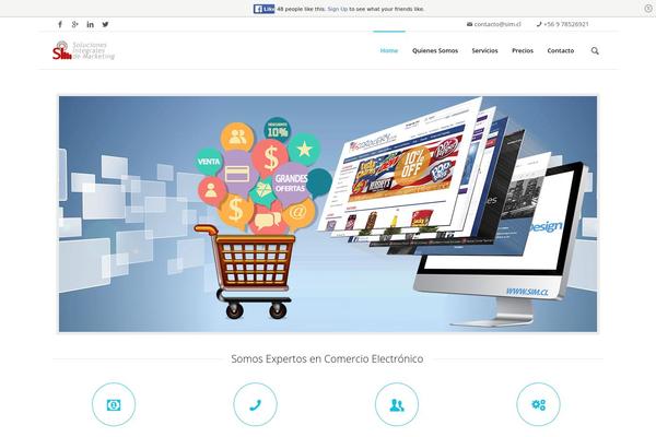 Velocity theme site design template sample