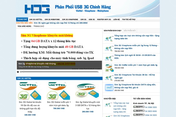 sim3gviettel.com site used Sanitorium