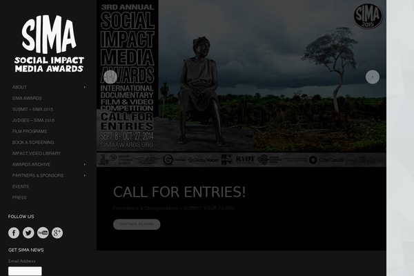 Scalia theme site design template sample