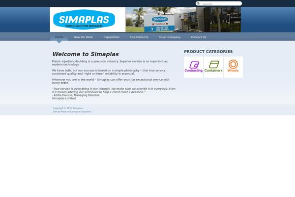 Makisig theme site design template sample
