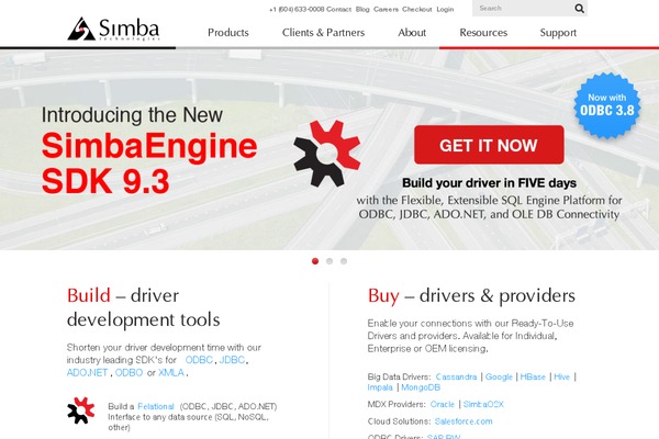 simba.com site used Jetreports