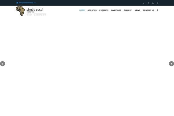 Industrial theme site design template sample