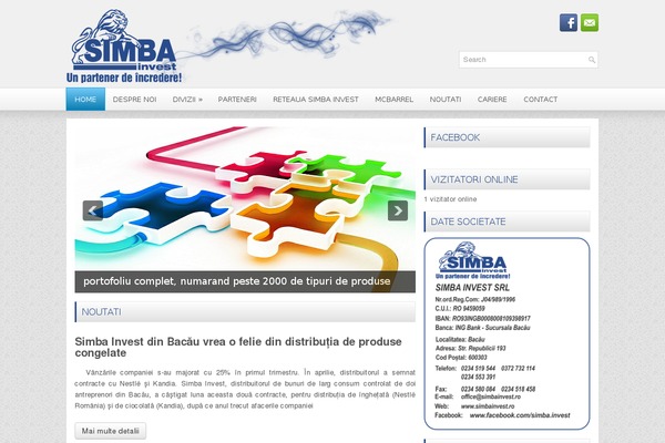 simbainvest.ro site used Hostline